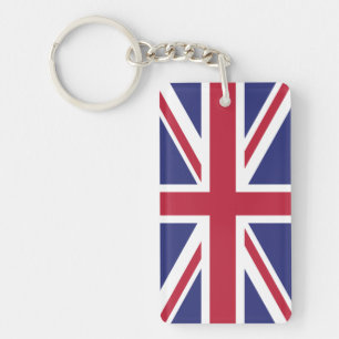 Patriotic United Kingdom Flag Key Ring