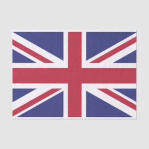 Patriotic United Kingdom Flag Tissue Paper