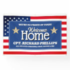 Patriotic US Flag Custom Military Welcome Home