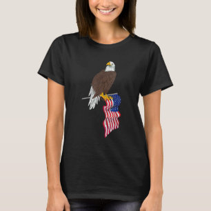 Patriotic US Flag Freedom United States American B T-Shirt