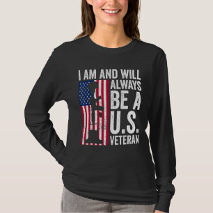Patriotic Us Veteran Proud To Be A Veteran T-Shirt