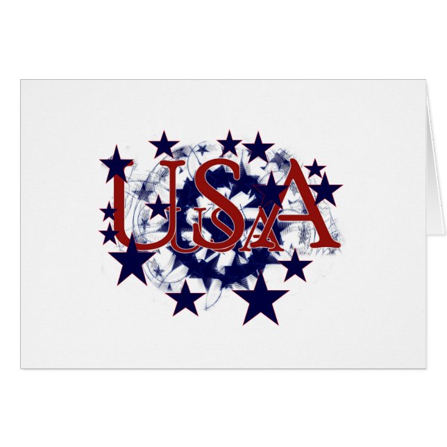 Patriotic Usa (Front Horizontal)