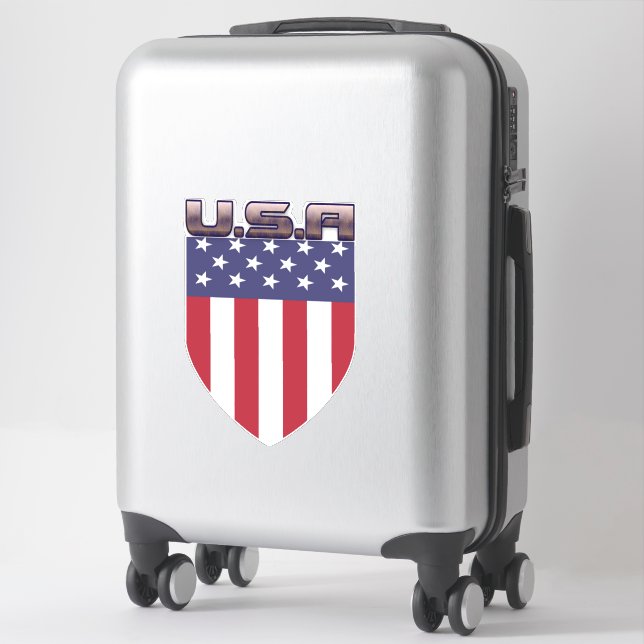 Patriotic USA American Flag (Suitcase)
