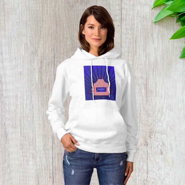 Patriotic USA Chef Red White Blue BBQ Cooking  Hoodie (Creator Uploaded)