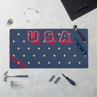 Patriotic USA  Desk Mat