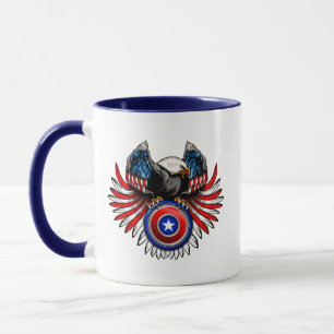 Patriotic USA Eagle Mug
