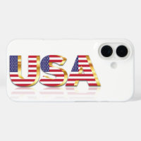 Patriotic USA Flag iPhone Case