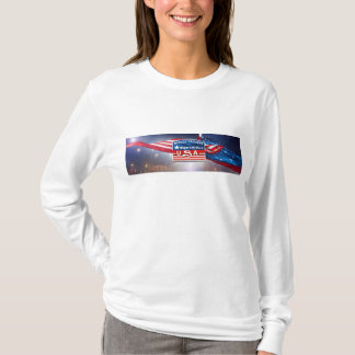 Patriotic USA Flag Long Sleeve ShirtT-Shirt T-Shirt