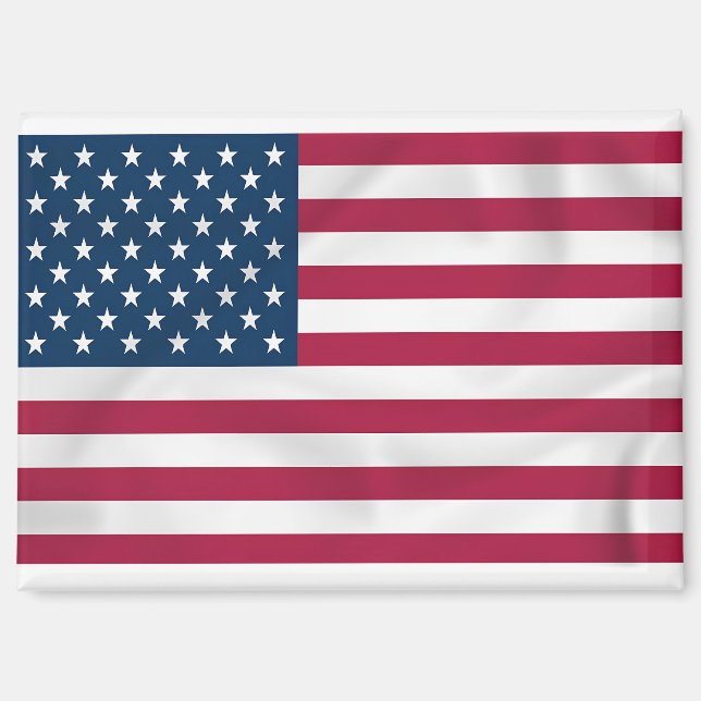 Patriotic USA flag magnet for any surface (Front)