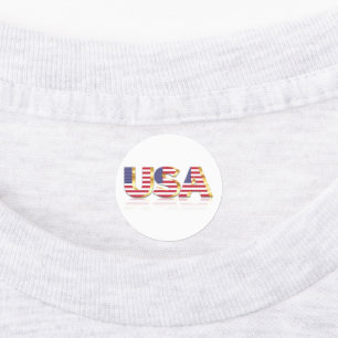 Patriotic USA Flag Stickers
