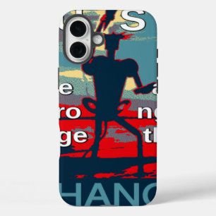 Patriotic USA Hope Graphic Art Print Design iPhone 16 Plus Case
