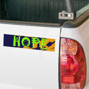 Patriotic USA Hope Graphic Bumper Sticker