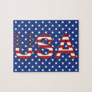 Patriotic USA Puzzle