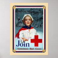 Patriotic USA - Red Cross Join