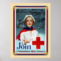 Patriotic USA - Red Cross Join