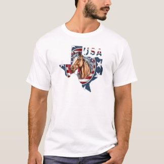 Patriotic USA Texas T-Shirt