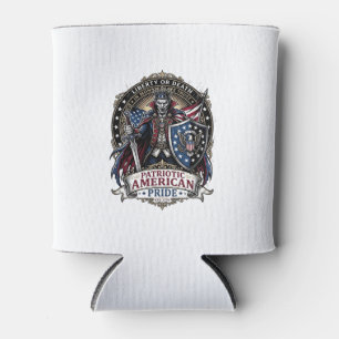 Patriotic Vampire Liberty Lord Horror Monster Patr Can Cooler