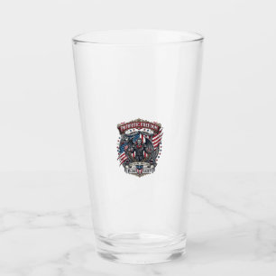 Patriotic Vampire Liberty Lord Horror Monster Patr Glass