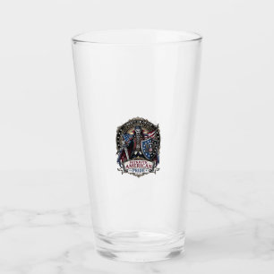 Patriotic Vampire Liberty Lord Horror Monster Patr Glass