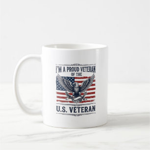 Patriotic Veteran Eagle Vintage Engraving Shirt De Coffee Mug
