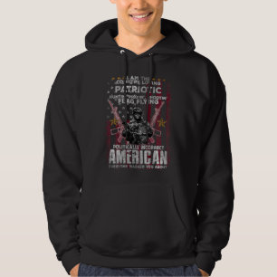 Patriotic Veteran Quote Soldier Costume 142 Hoodie