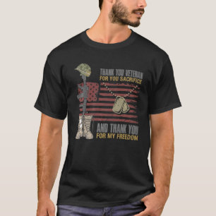 Patriotic Veterans Day Thank You Veterans For Your T-Shirt