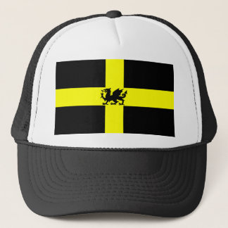 Patriotic Wales St Davids Day Dragon on Hat