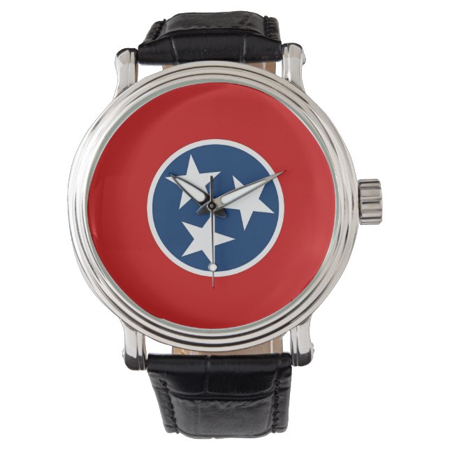 Patriotic watch with Flag of Tennessee (Front)