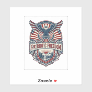 Patriotic Wellness Retreat Vector Graphic Tee