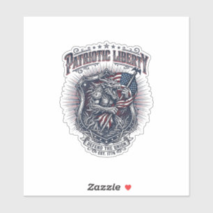Patriotic Werewolf Patriot Horror Monster Patriot