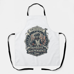 Patriotic Werewolf Patriot Horror Monster Patriot Apron