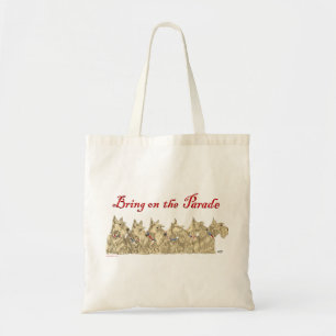 Patriotic Wheaten Scottish Terriers Tote Bag