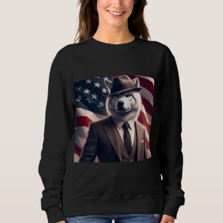 Patriotic Wolf Sweatshirt