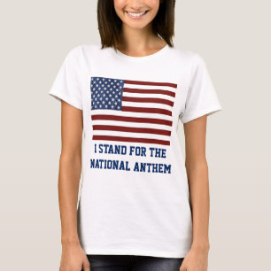 Patriotic Woman's t-shirt with American Flag