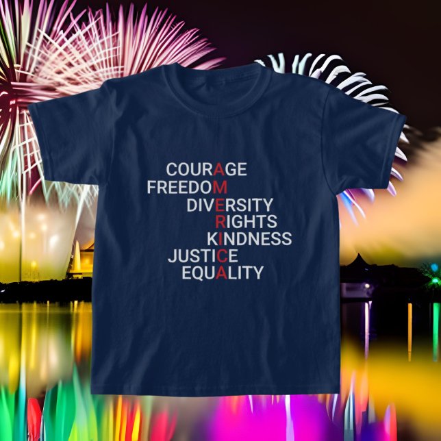 Patriotic word art definition  T-Shirt (Creator Uploaded)