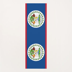 Patriotic Yoga Mats with flag of Belise