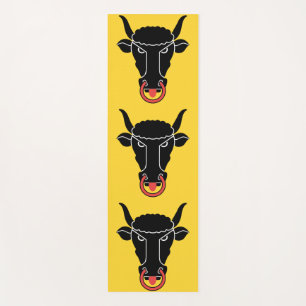 Patriotic Yoga Mats with flag of Uri, Switzerland