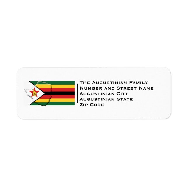 Patriotic | ZIMBABWE FLAG (Front)