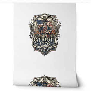 Patriotic Zombie Patriot General Zombie Apocalypse Wallpaper