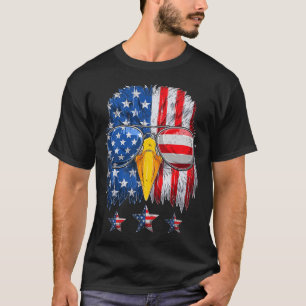 Patriots America Ealge Stars And Stripes Us Pride  T-Shirt