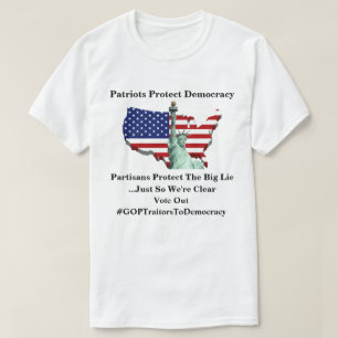 Patriots Protect Democracy T-Shirt