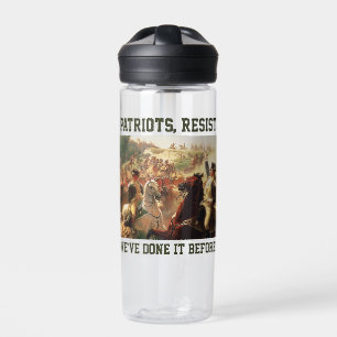 Patriots Resist Attacks on Democracy Water Bottle