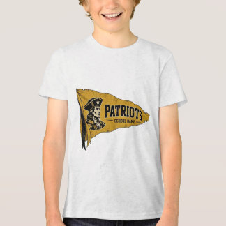 Patriots School Mascot Shirt | Vintage Yellow Penn