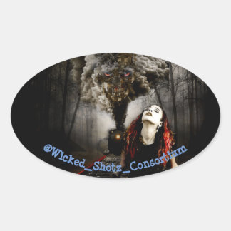 Patriot's Train Oval Sticker