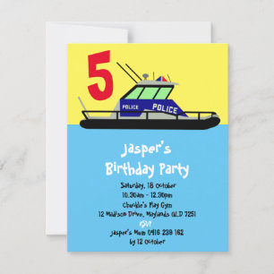 Patrol Boat Invitation