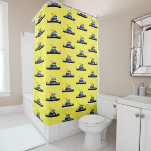 Patrol Boat Shower Curtain
