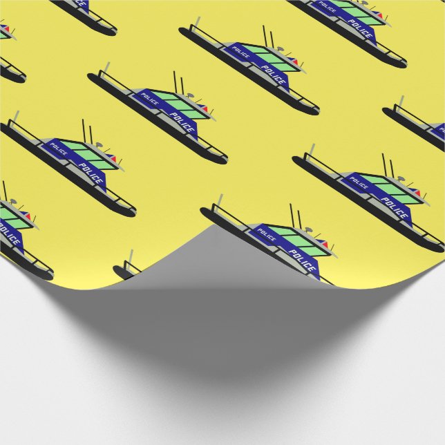 Patrol Boat Wrapping Paper (Corner)