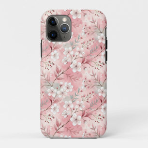 Patrón de Flor de Sakura Rosa iPhone 11 Pro Case