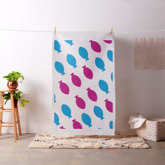Patrón de peces de colores fabric