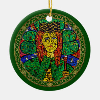 Patron Saint Of Depression And Anxiety St Dymphna Ceramic Tree Decoration